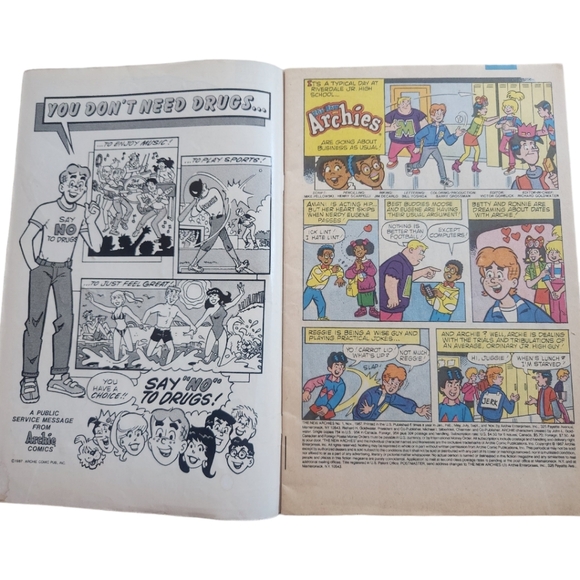 ARCHIE COMICS Nov. 1987 - Picture 4 of 6